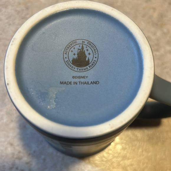WALT DISNEY WORLD MICKEY MOUSE SLATE BLUE COFFEE  TEA MUG/CUP DISNEY PARKS 12OZ. - Picture 5 of 5